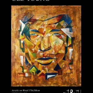 OLD YOUNG | Fine Art Print of Acrylic Painting by mIRo71